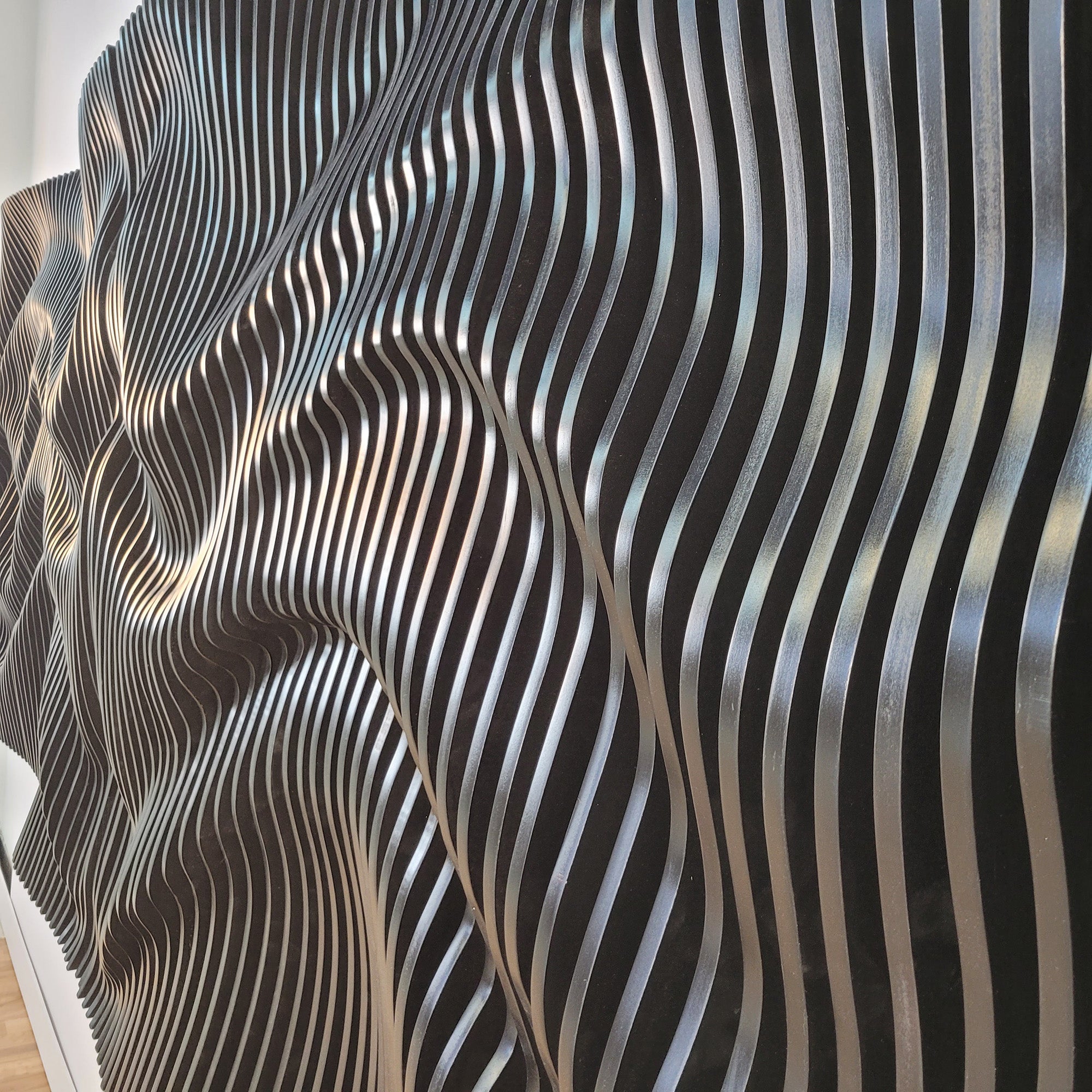 3D Wall art, Tempest Flow Parametric Wall  Wall Paneling.